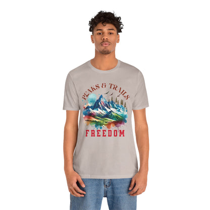 Peaks and Trails Equal Freedom T-Shirt