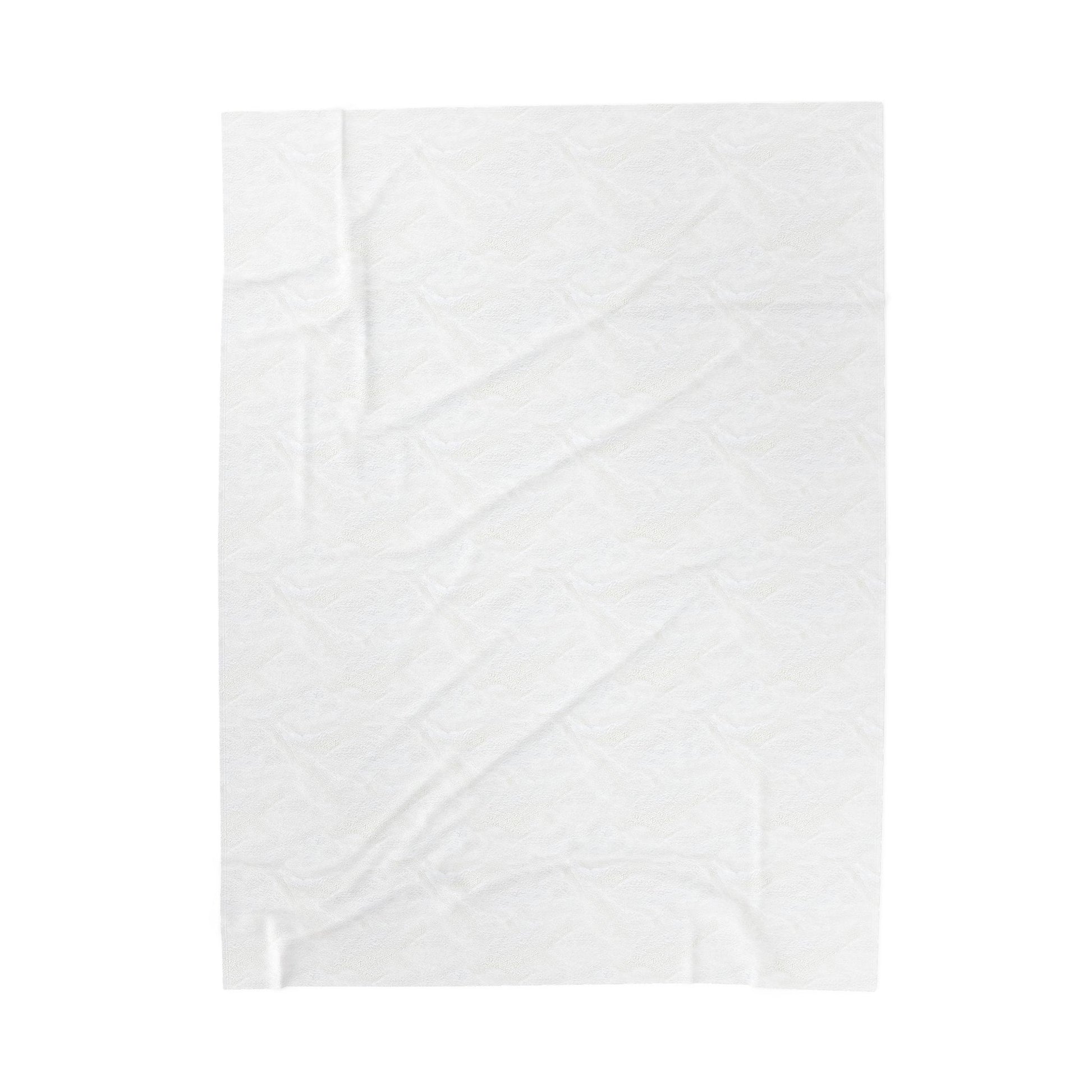 Plush Blanket - Blooming Forest Floor Design: A cozy polyester blanket featuring budding trees and blooming flowers, embodying a serene, nature-inspired vibe perfect for nature lovers and gift-giving.