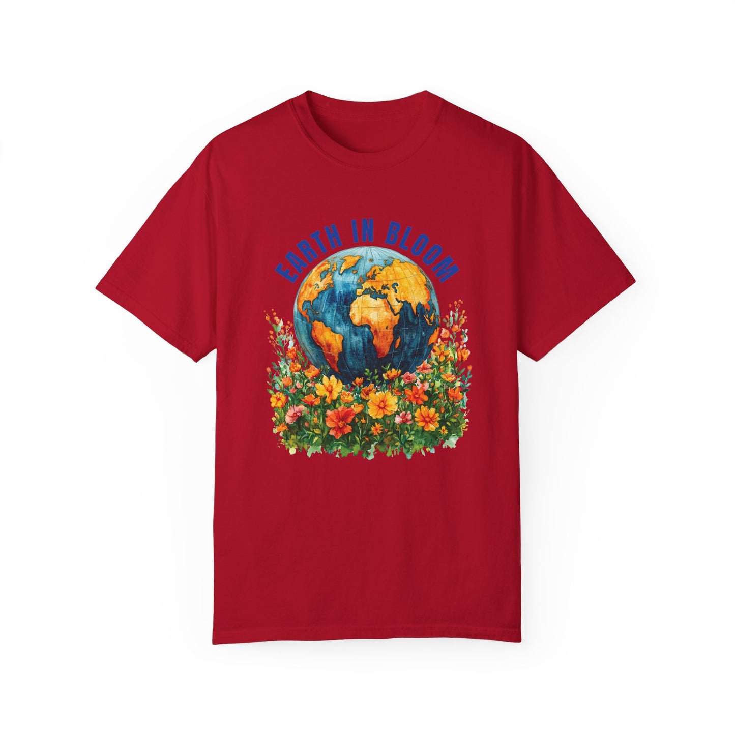 T-shirt Terre en fleurs – Célébrons la nature avec style