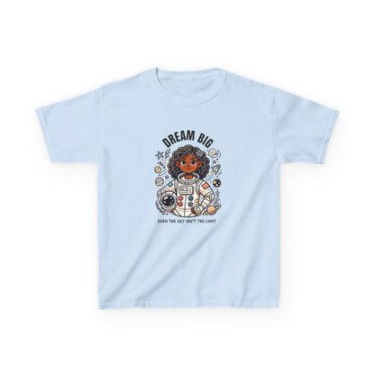 Dream Big - Even the Sky's Not the Limit Astronaut Girl T-Shirt
