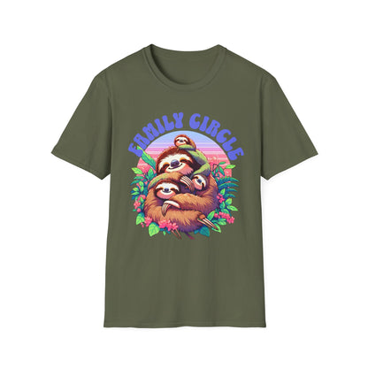Family Circle Sloth T-Shirt