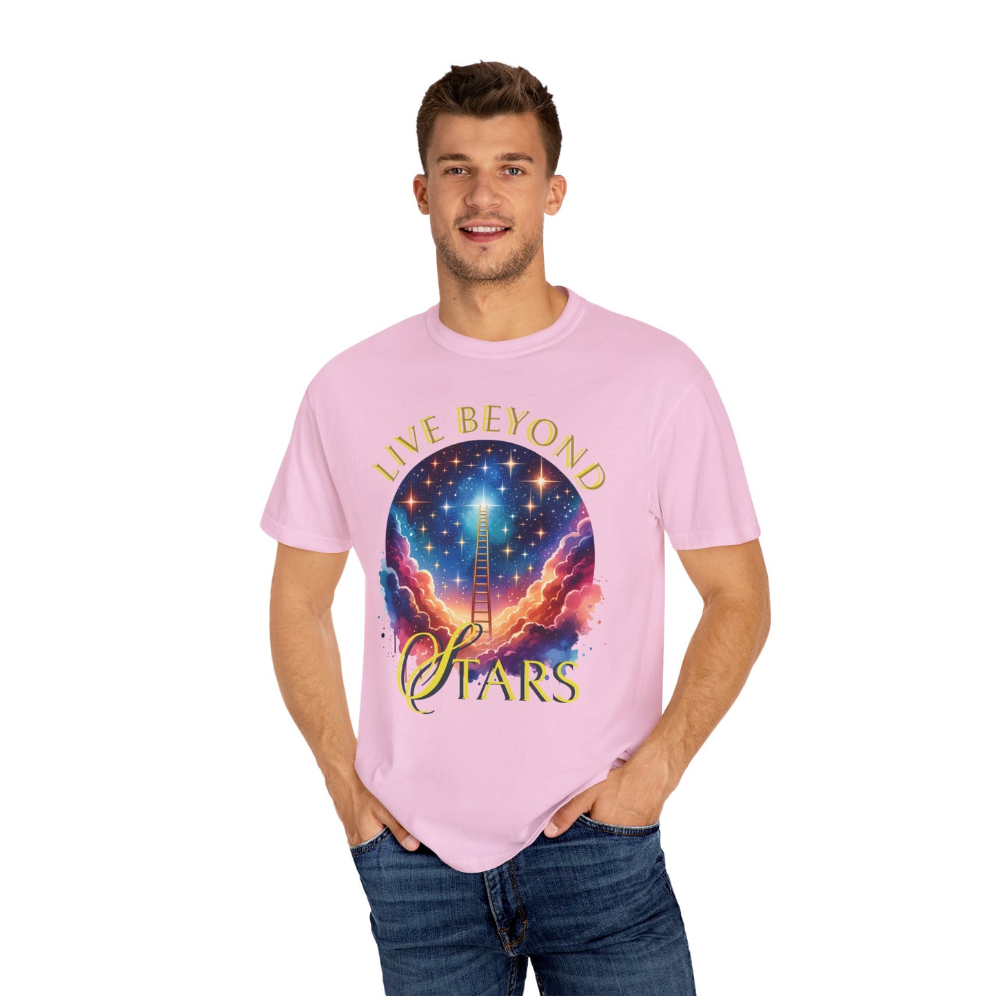 Live Beyond Stars Galactic Unisex T-Shirt