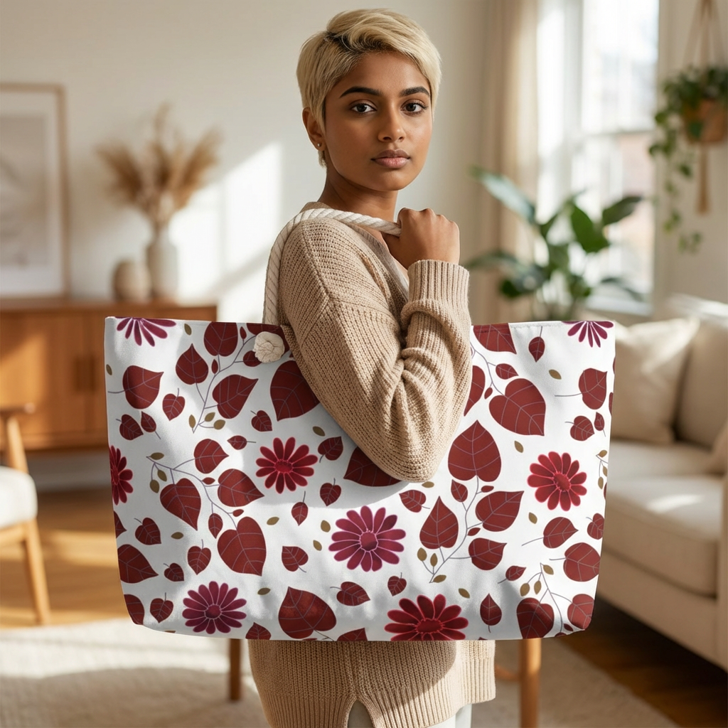 Crimsom Heart Weekender Bag
