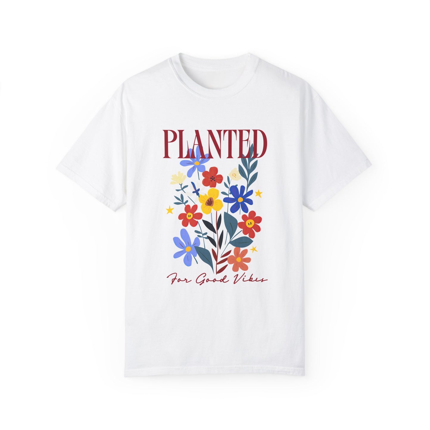 T-shirt « Planté pour de bonnes vibrations »