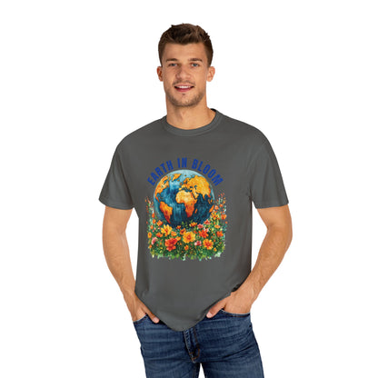 T-shirt Terre en fleurs – Célébrons la nature avec style