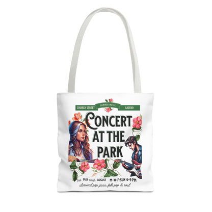 Concert At the Park Tote Bag