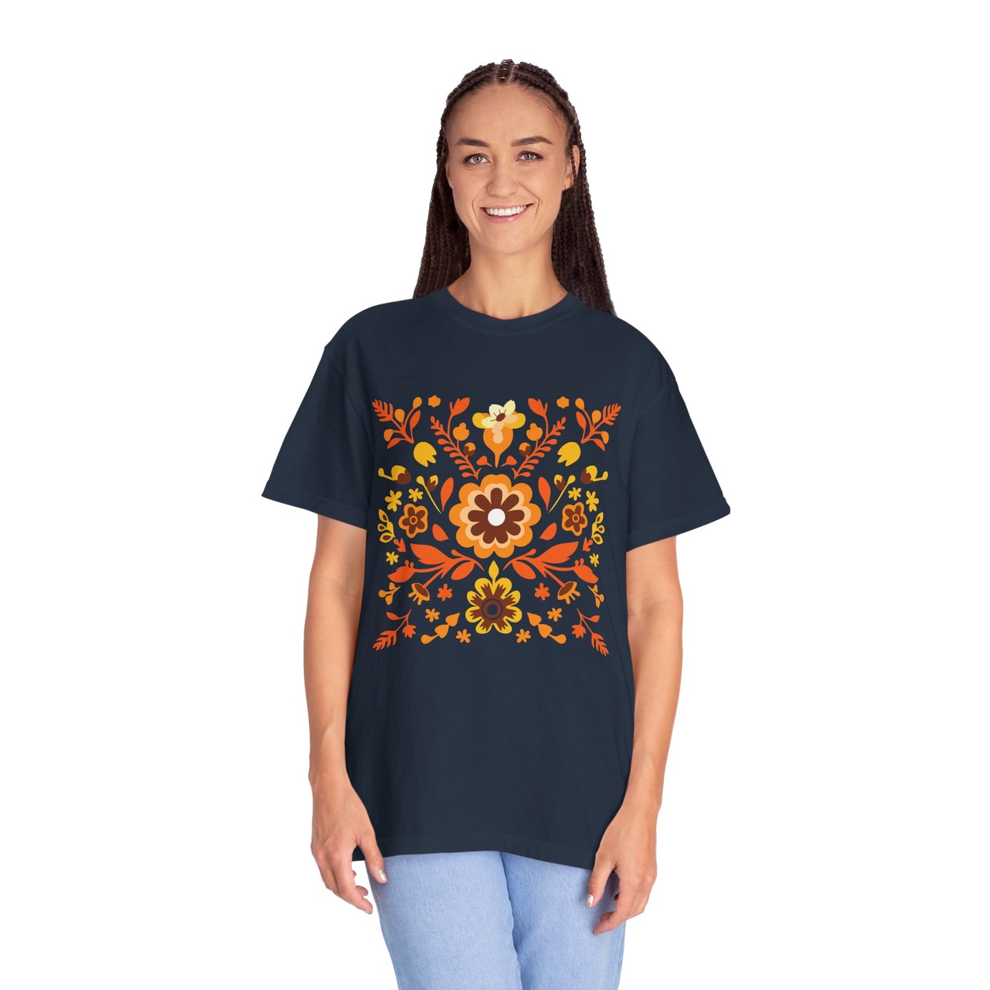 Floral Pattern T-Shirt