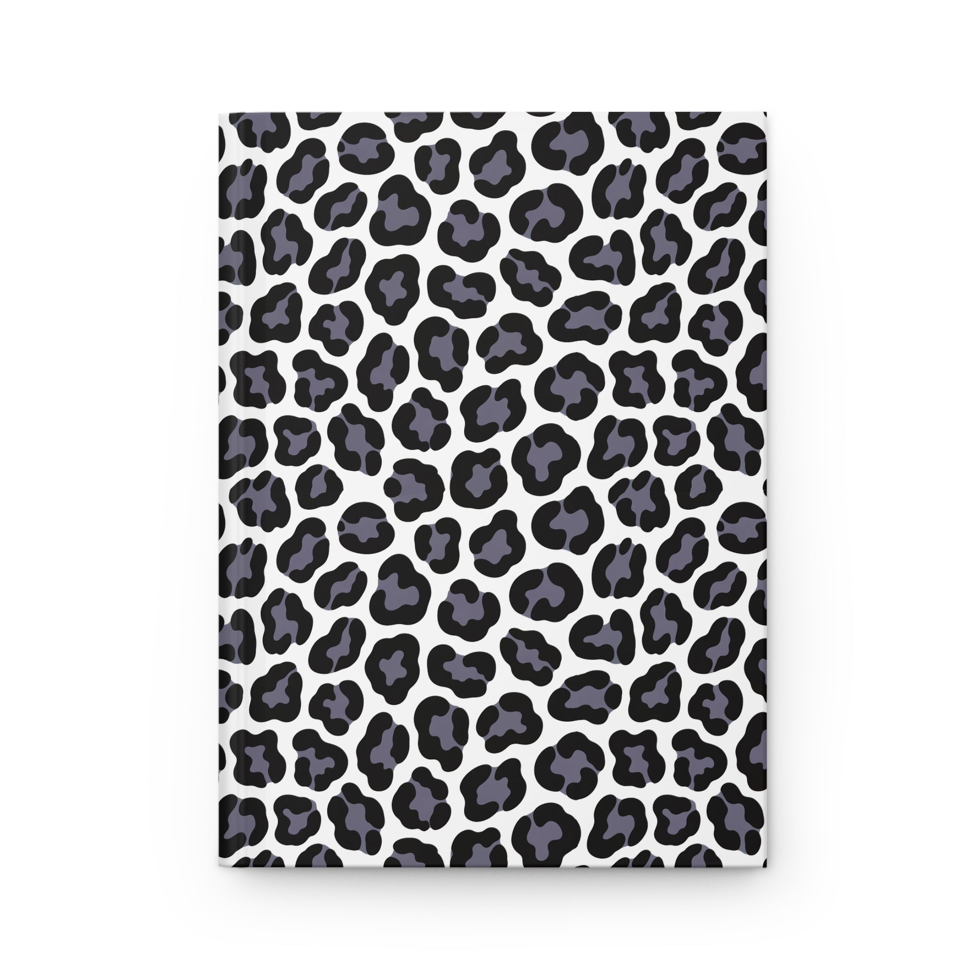 HARDCOVER JOURNAL, MATTE, RULED, 5X7, SEWN BIND, CLEAN-TEAR PAGES – LEOPARD, NEUTRAL COLOR: A chic hardcover journal with a leopard-print cover, featuring 150 lined pages and a durable, matte finish, ideal for stylish note-taking.