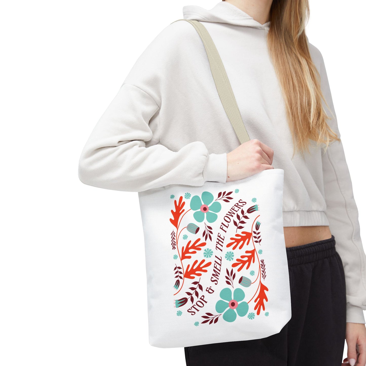 Stop and Smell The Flowers Tote Bag