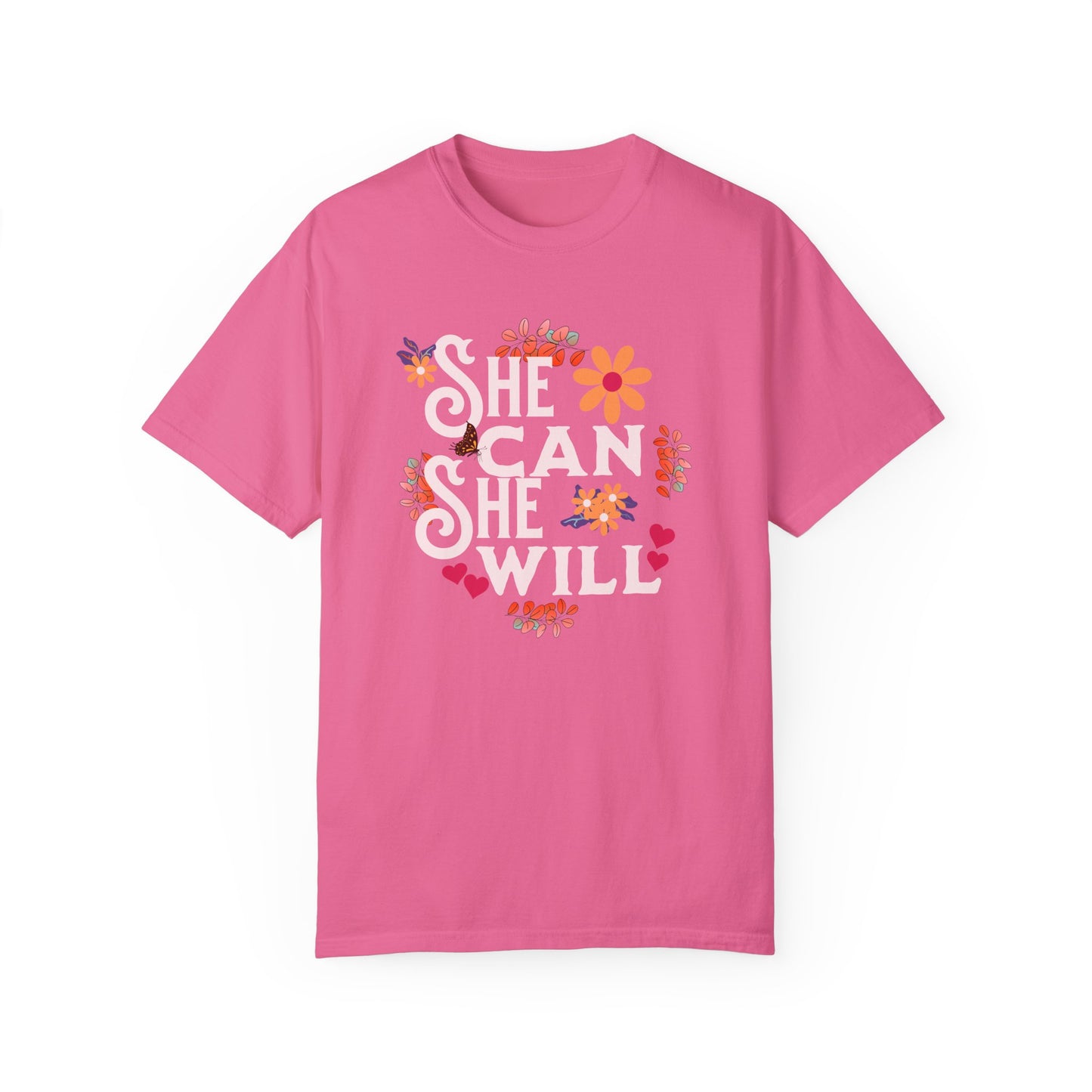 She Can She Will International T-Shirt