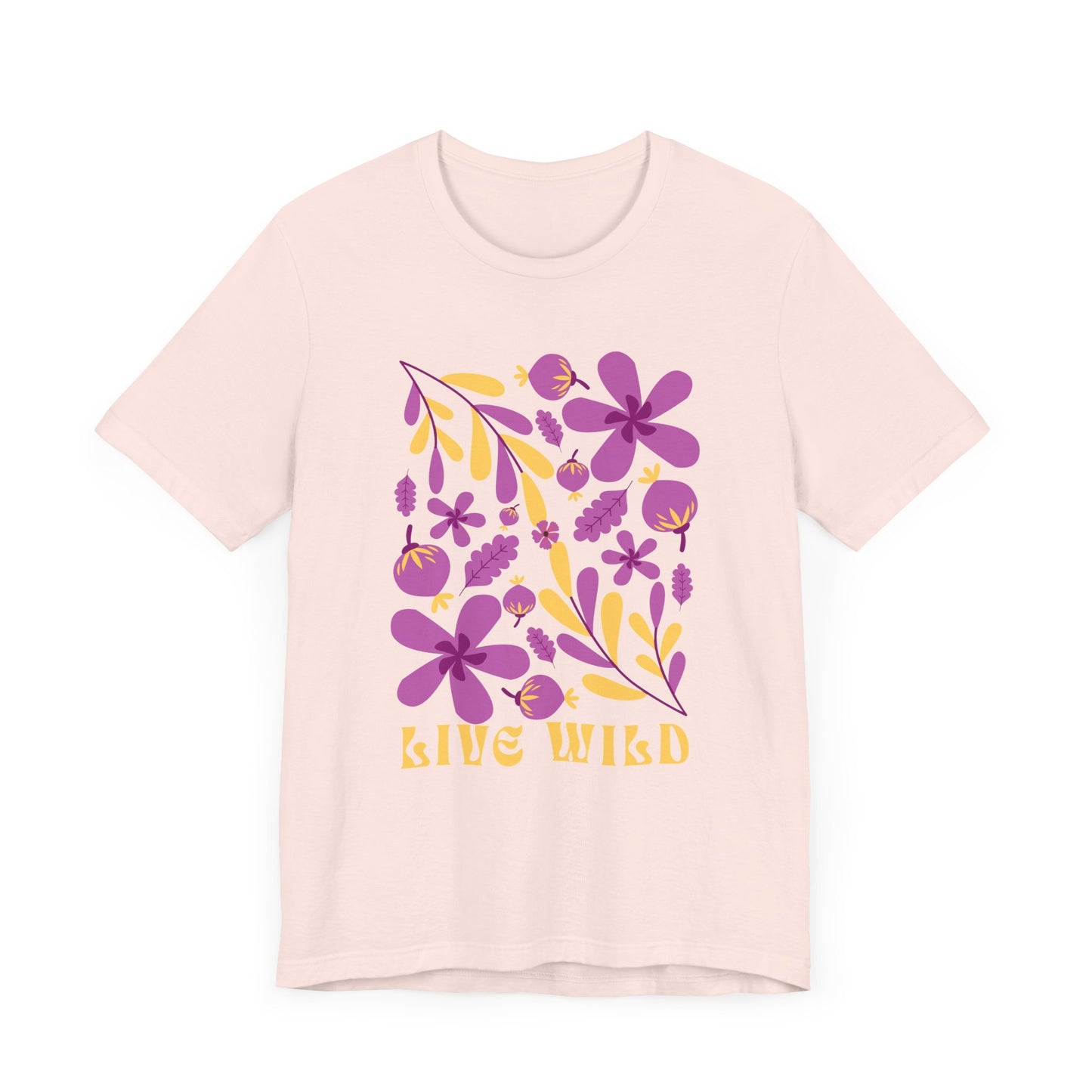 Live Wild Floral Tee