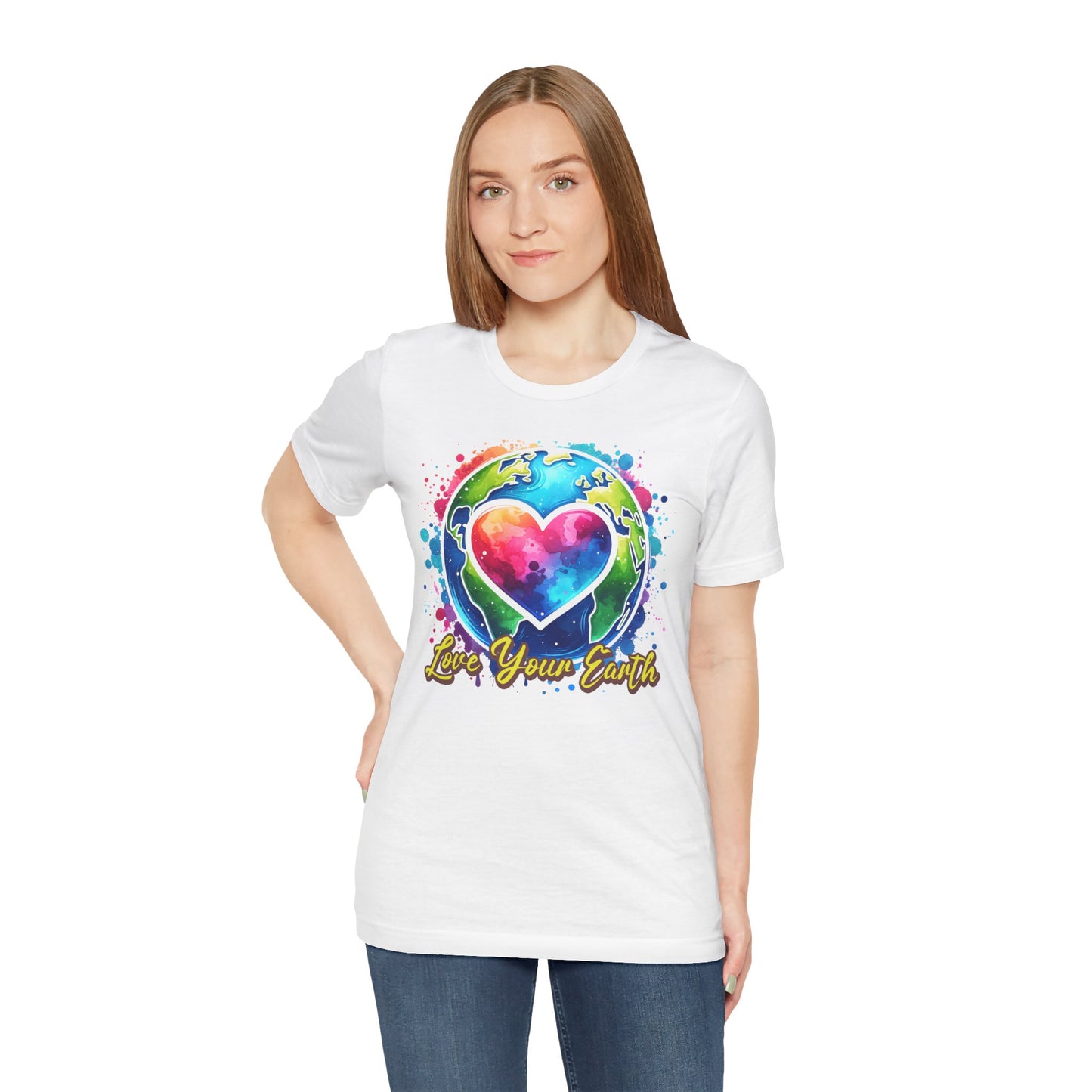 Love Your Earth Eco-Friendly Environmental Awareness T-Shirt