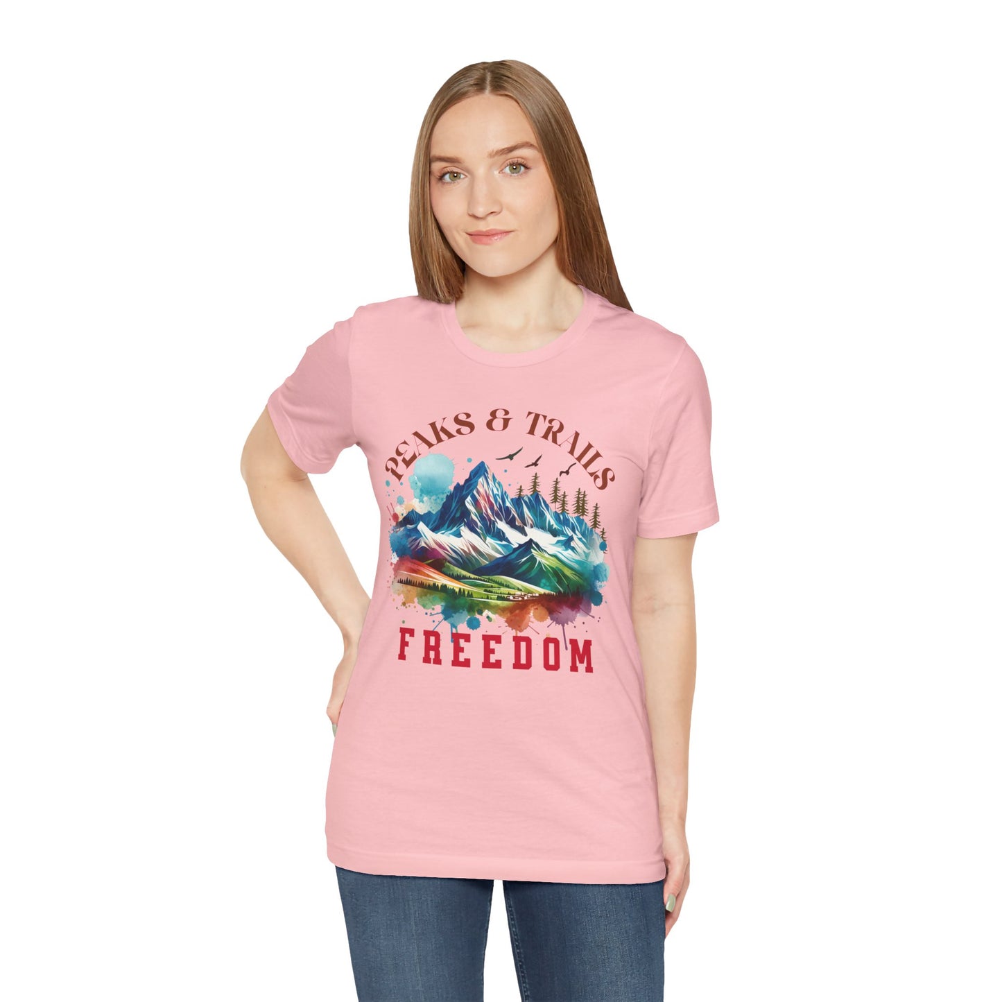 Peaks and Trails Equal Freedom T-Shirt