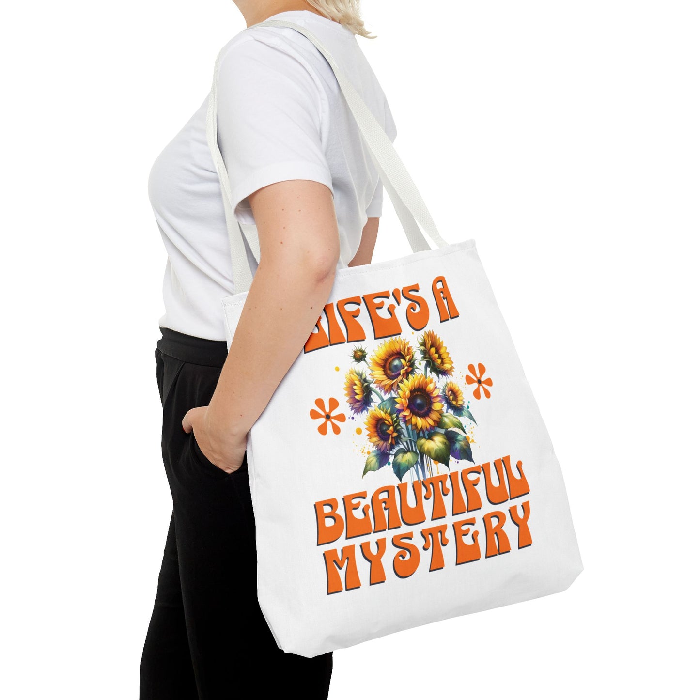 Life's A Beautiful Mystery Tote Bag