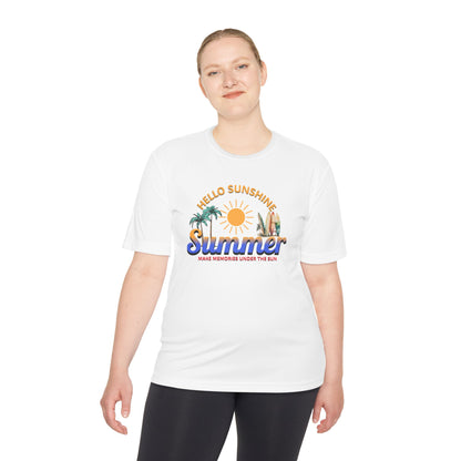 Enjoy Summer Unisex Woisture Wicking T-Shirt