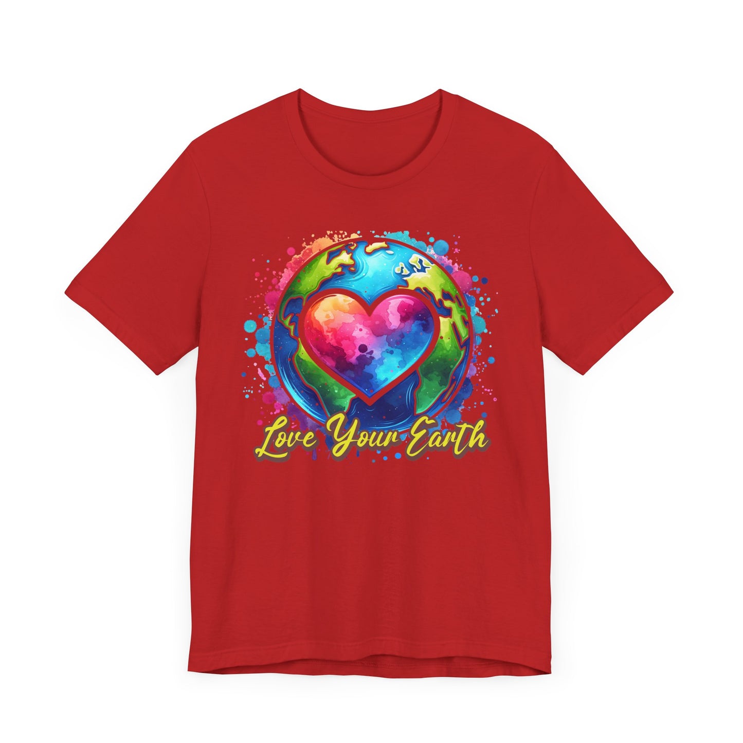 Love Your Earth Eco-Friendly Environmental Awareness T-Shirt