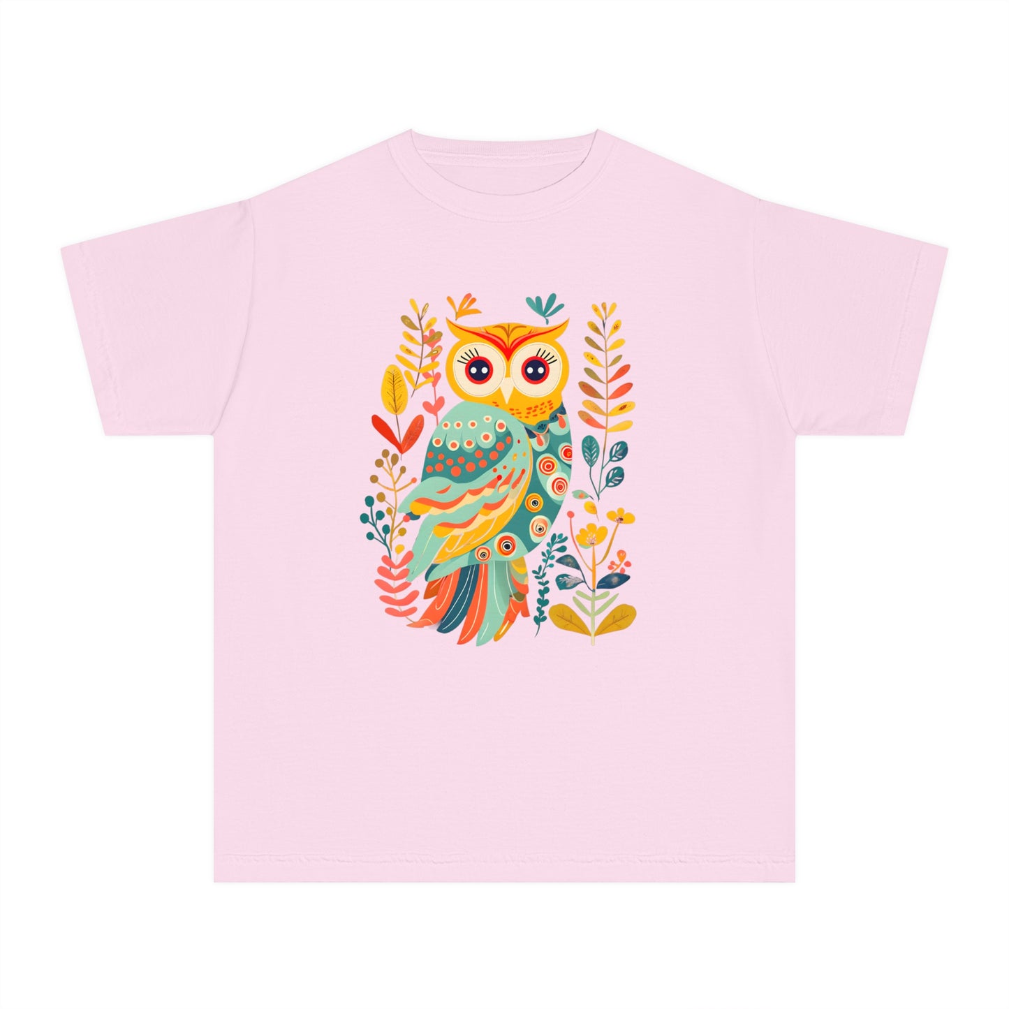 Teen T-shirt Watchful Owl T-Shirt