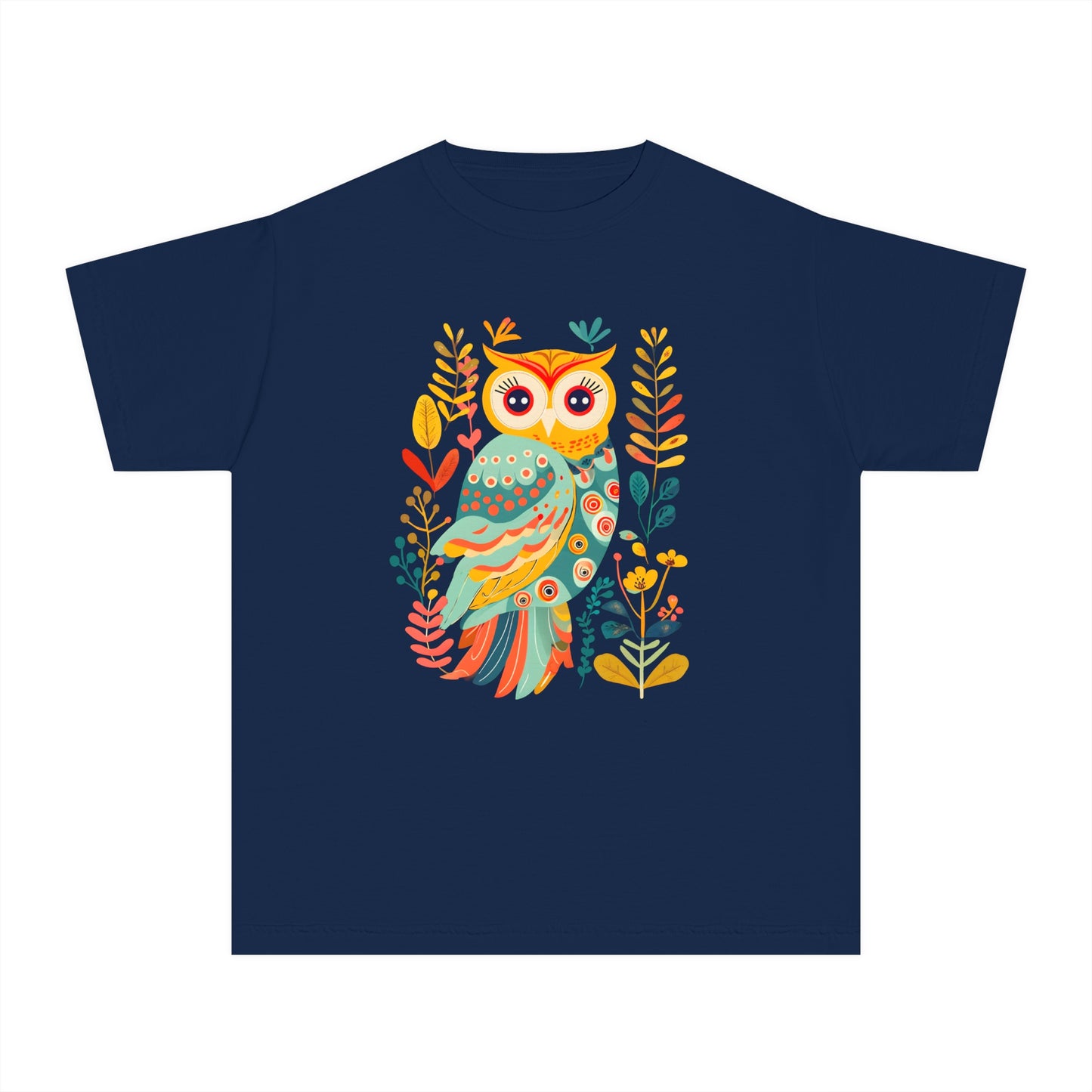 Teen T-shirt Watchful Owl T-Shirt