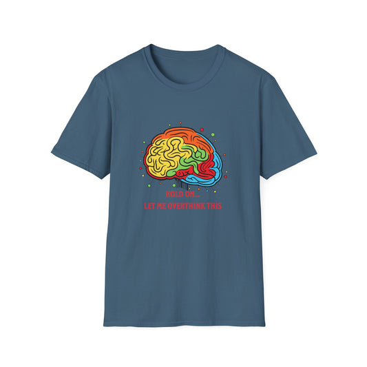 Overthinking Brain Unisex Softstyle T-Shirt