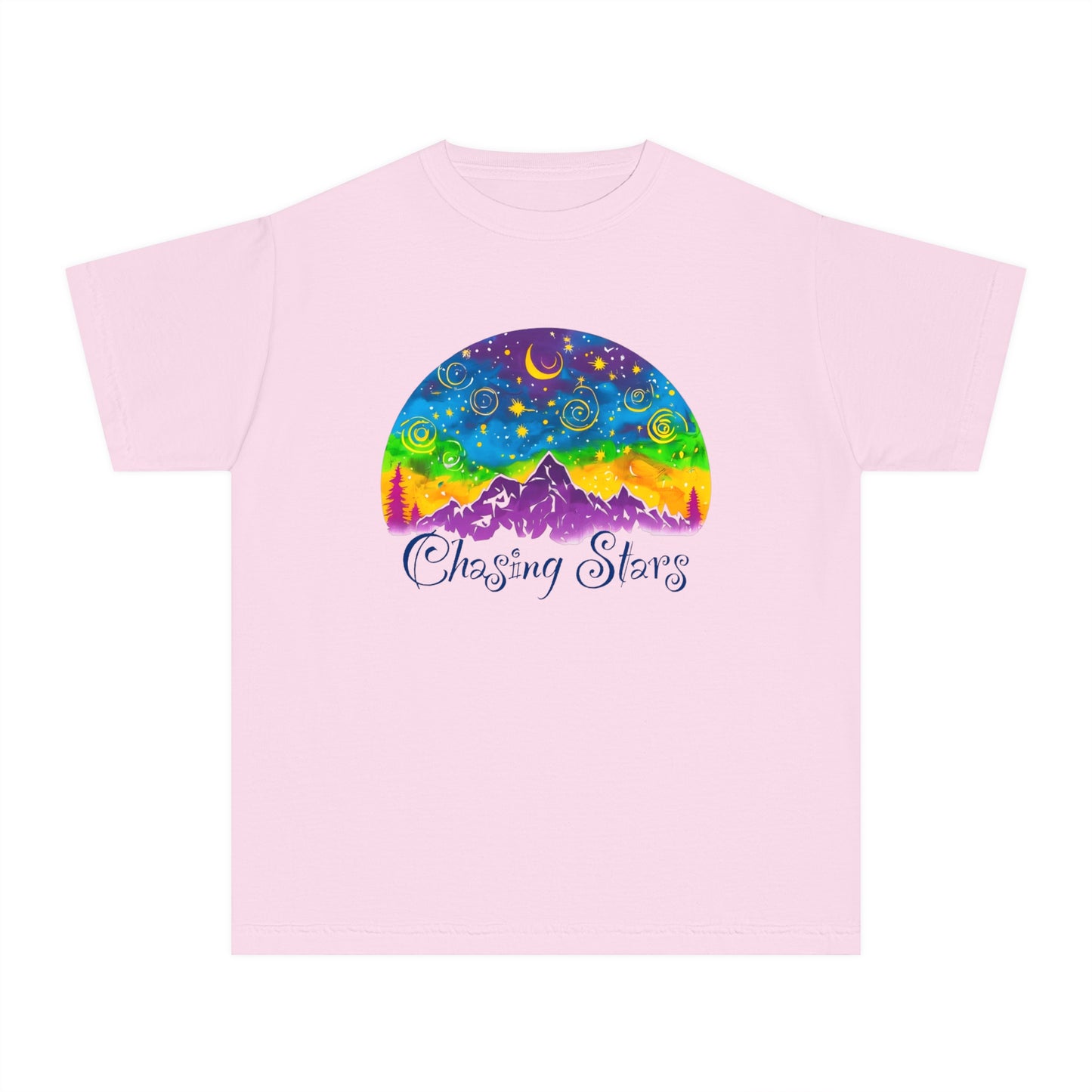 Teen T-shirt Chasing Stars