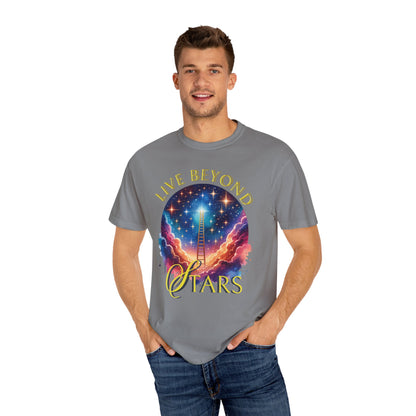 Live Beyond Stars Galactic Unisex T-Shirt