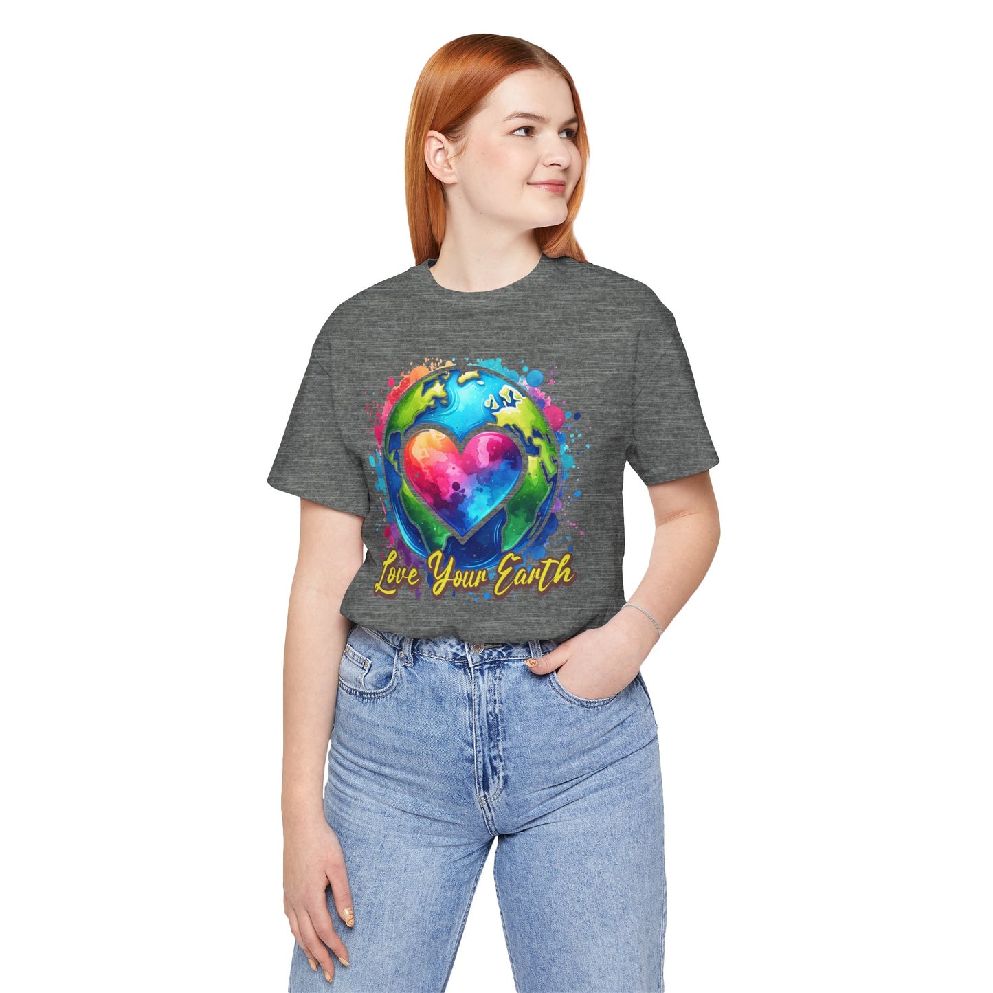 Love Your Earth Eco-Friendly Environmental Awareness T-Shirt