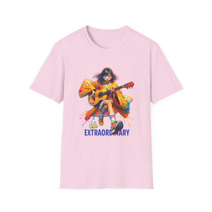 Guitarist Be Extraordinary Woman T-Shirt