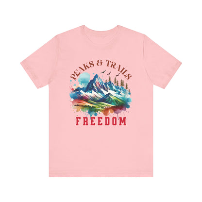 Peaks and Trails Equal Freedom T-Shirt