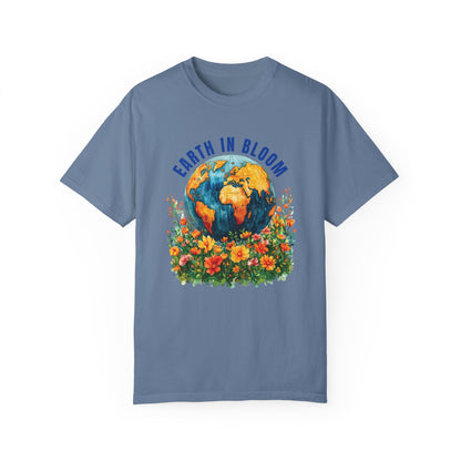 T-shirt Terre en fleurs – Célébrons la nature avec style