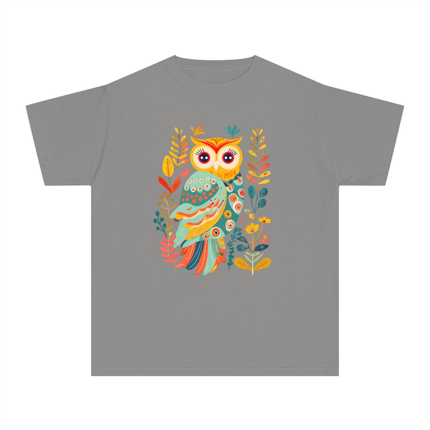 Teen T-shirt Watchful Owl T-Shirt