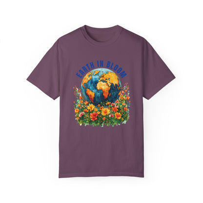 T-shirt Terre en fleurs – Célébrons la nature avec style