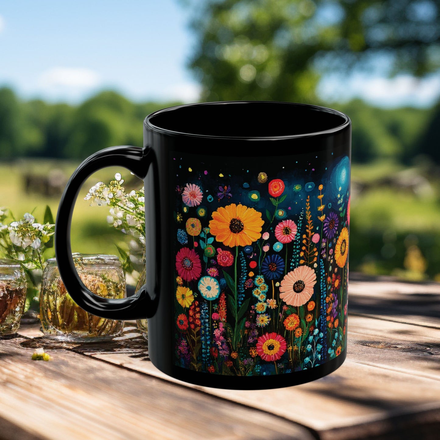 Tasse Fleurs sauvages (11 oz, 15 oz)