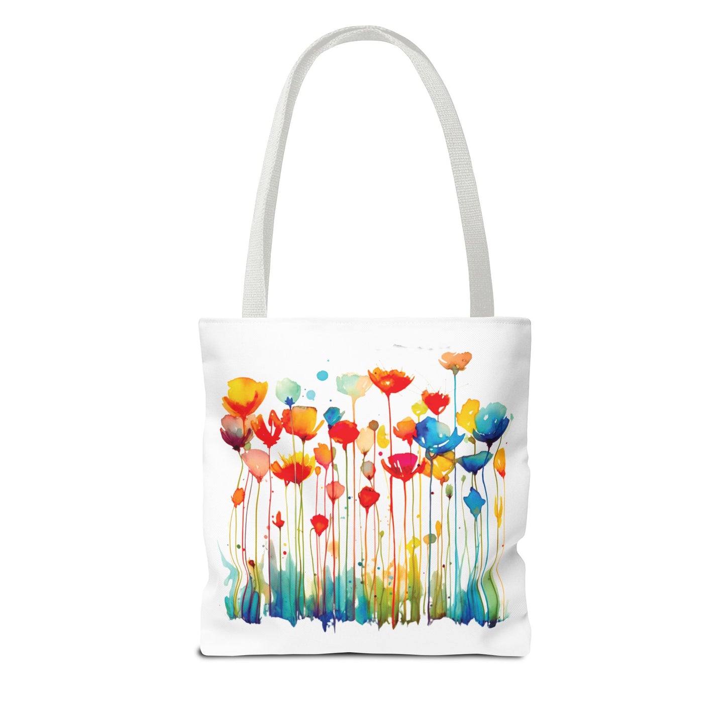 Watercolor Floral Tote Bag