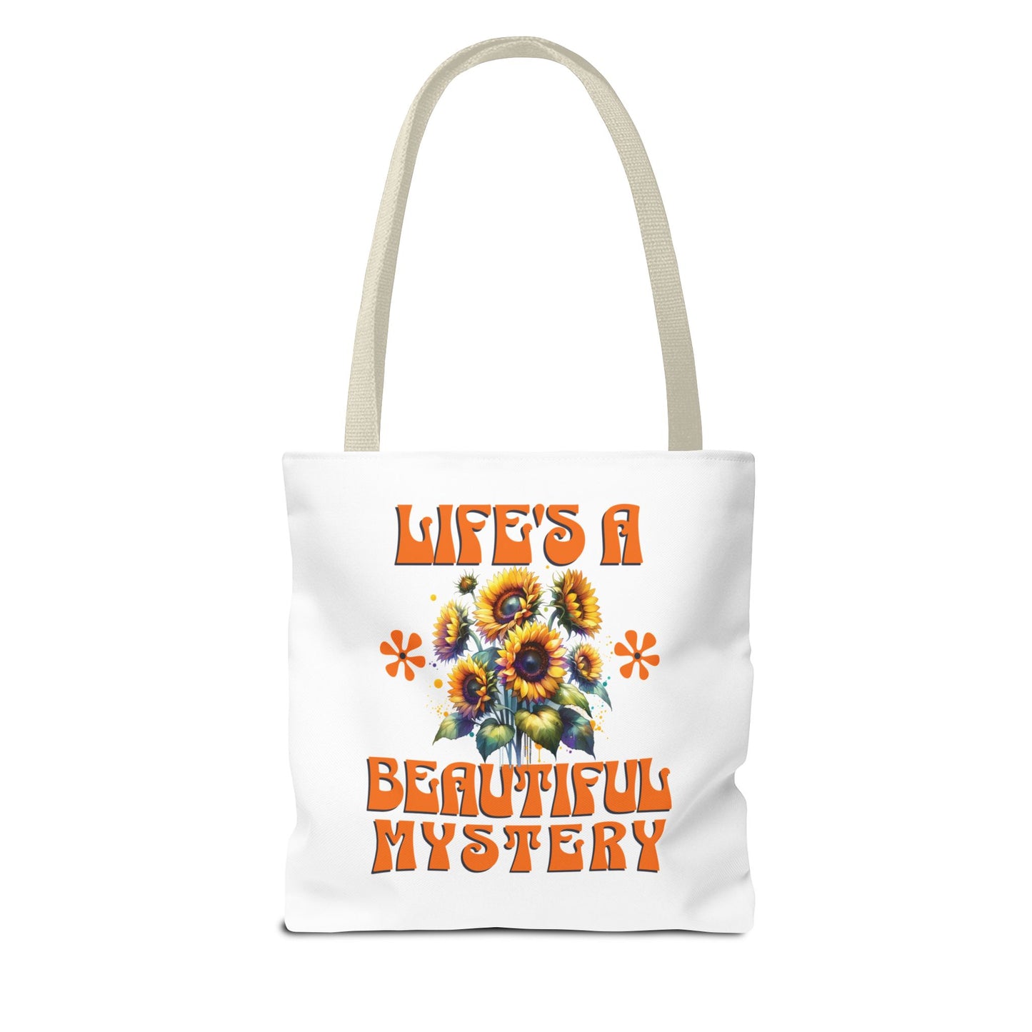 Life's A Beautiful Mystery Tote Bag