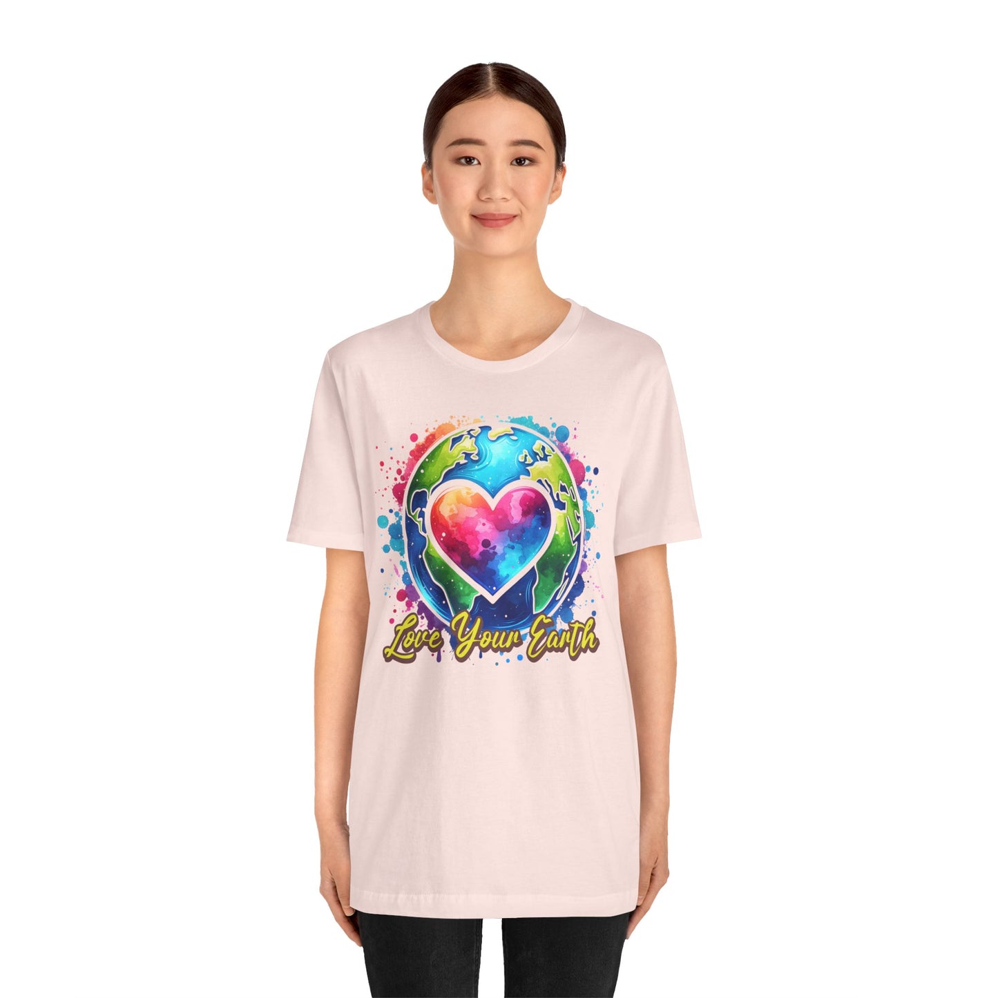 Love Your Earth Eco-Friendly Environmental Awareness T-Shirt