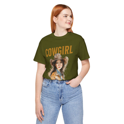 T-shirt Cowgirl - Sans peur et libre