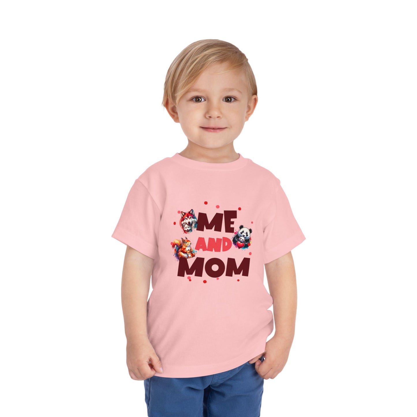 Me and Mom Animal Designs Toddler Tee