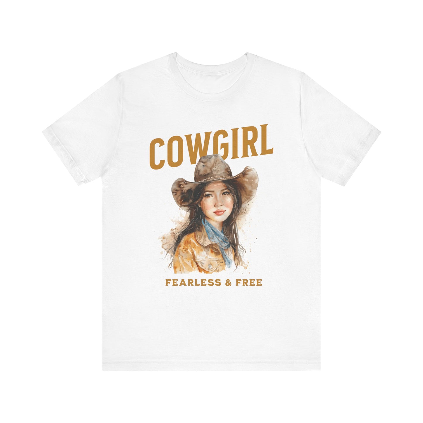 T-shirt Cowgirl - Sans peur et libre