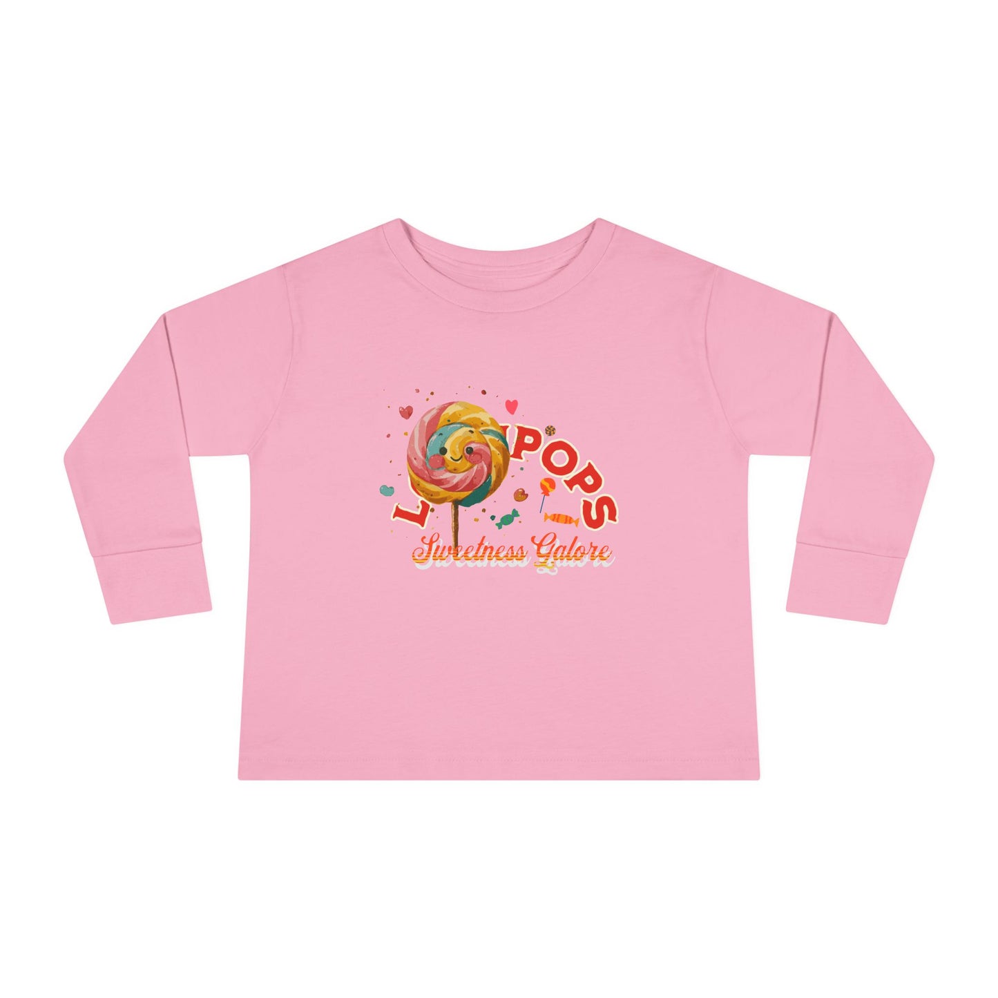 Lollipop Design Toddler Long Sleeve Tee