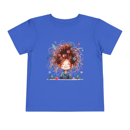 Curly Hair Toddler T-Shirt