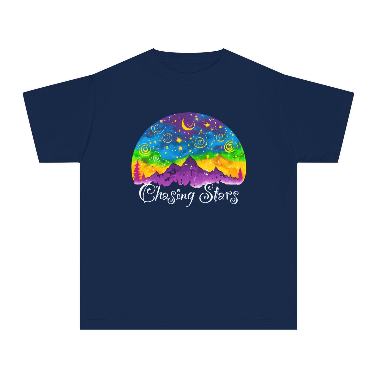 Teen T-shirt Chasing Stars