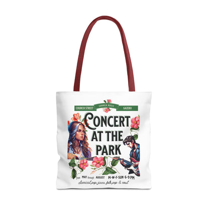 Concert At the Park Tote Bag