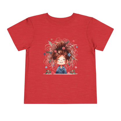 Curly Hair Toddler T-Shirt