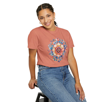 T-shirt Mandala Boho Floral