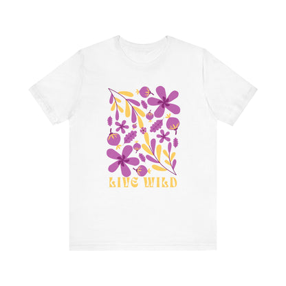 Live Wild Floral Tee