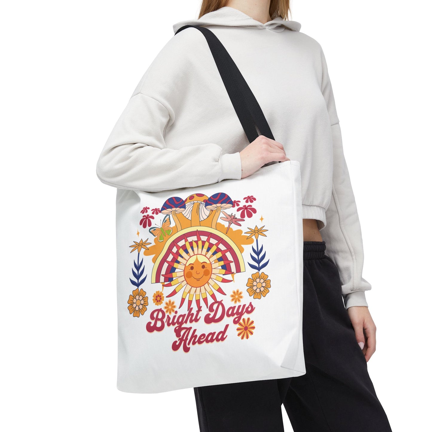 Sunshine Floral Tote Bag