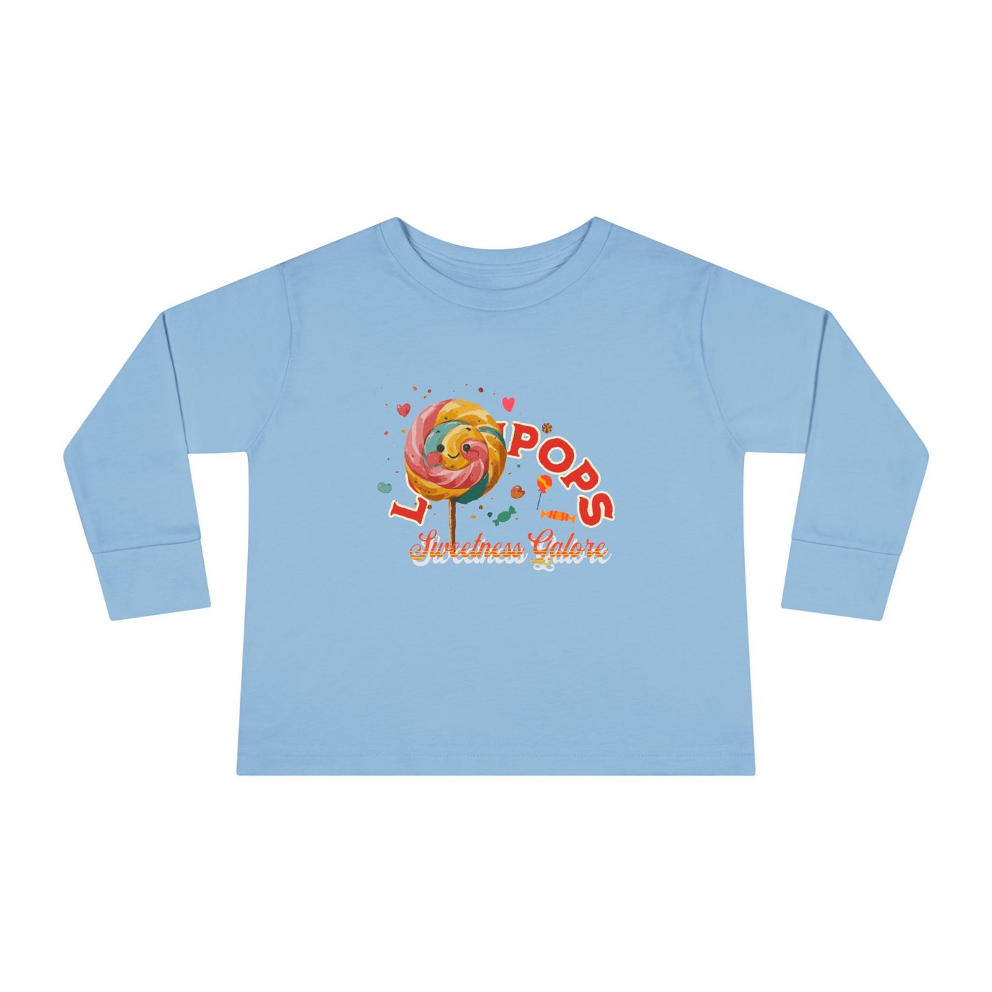 Lollipop Design Toddler Long Sleeve Tee