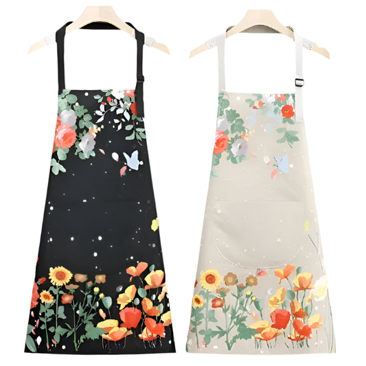 Home_Waterproof and Oil-proof Kitchen Apron